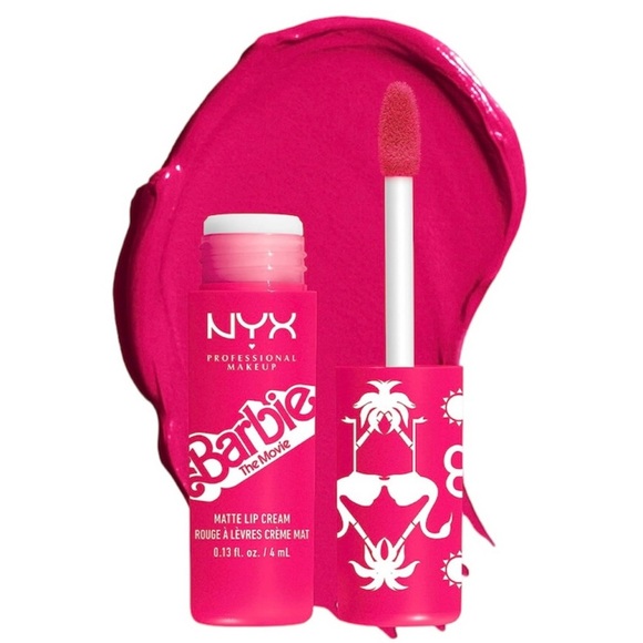 NYX Other - NYX Barbie Matte Lip Cream 01 Dreamhouse Pink